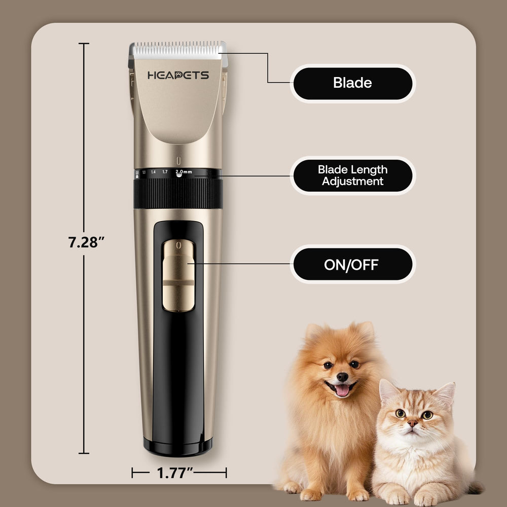 HEAPETS dog grooming clippers tips for trimming long coats