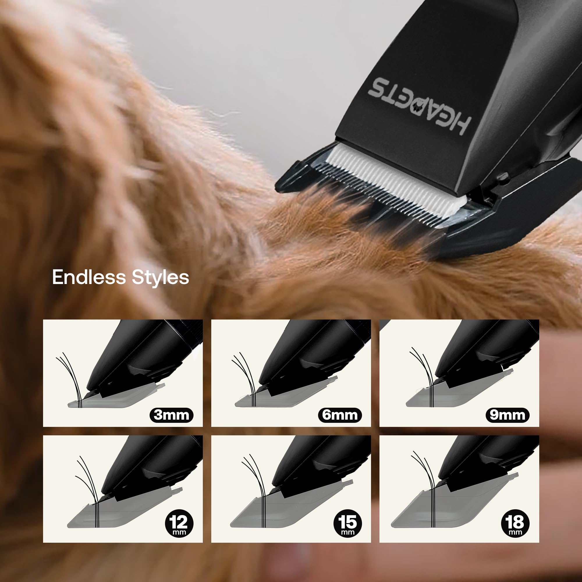 HEAPETS rechargeable battery frees you from cords