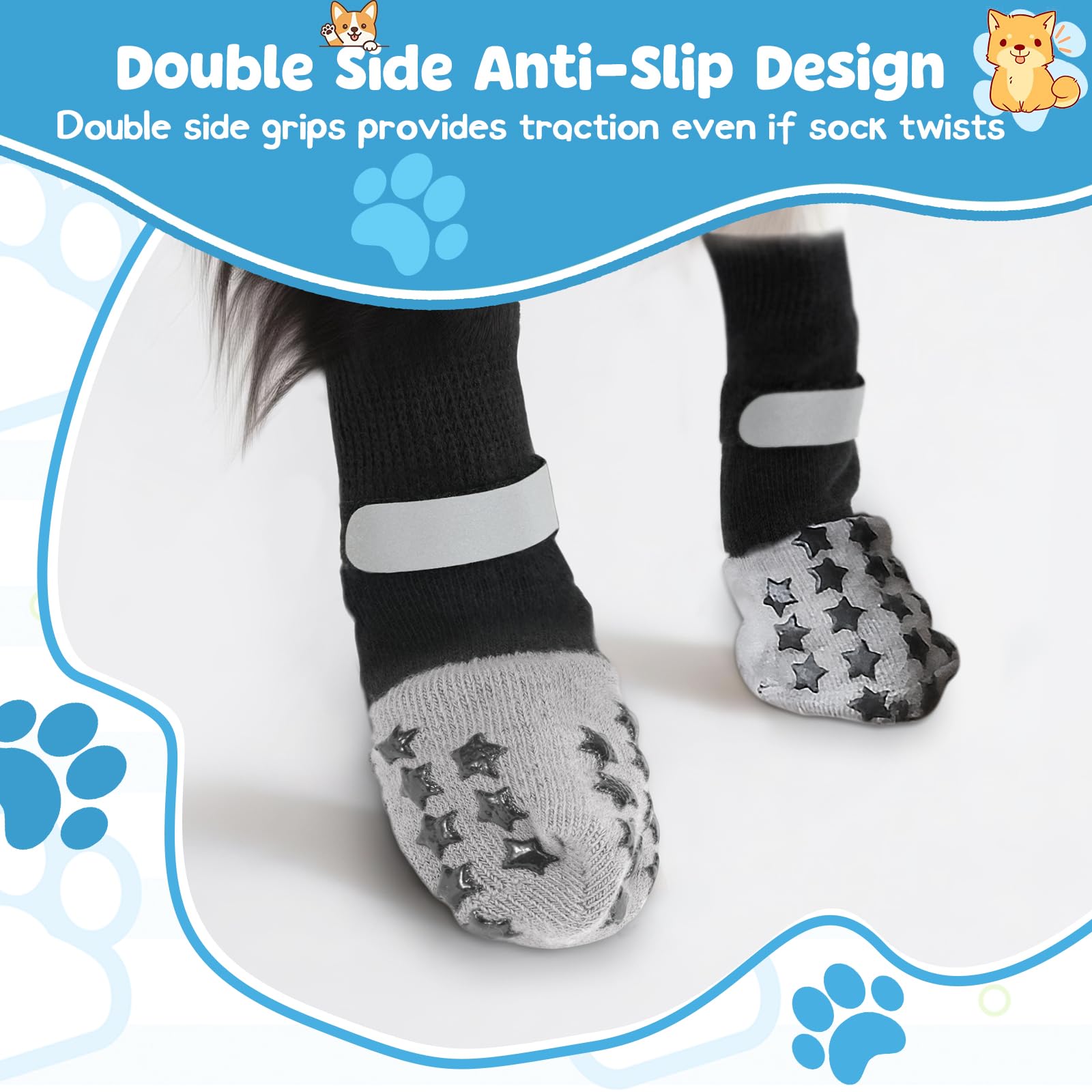 HeavenEye dog socks prevent licking and support irritation recovery without stifling movement.