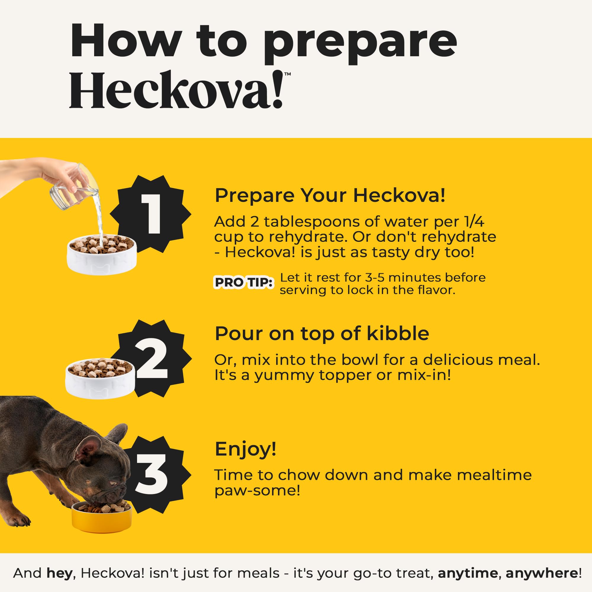 Heckova! Chonky Chicken reseal cap preserves freshness.