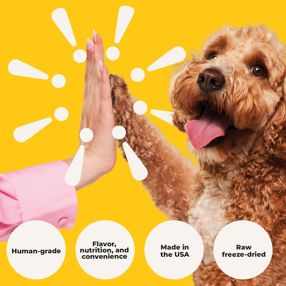 Calidad hecha en EE.UU., higado de res premium para perros