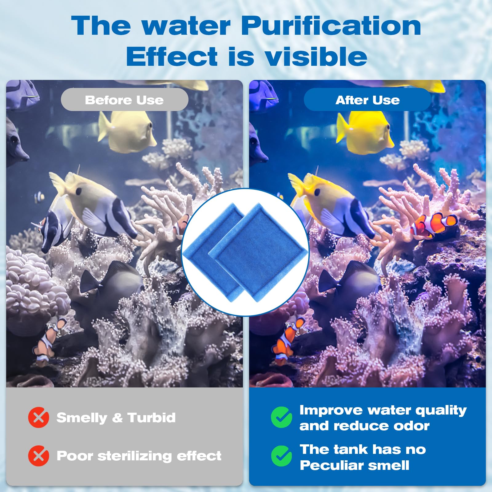 Hedday filter cartridge easy-install demonstrates quick swap to maintain healthy tank conditions.