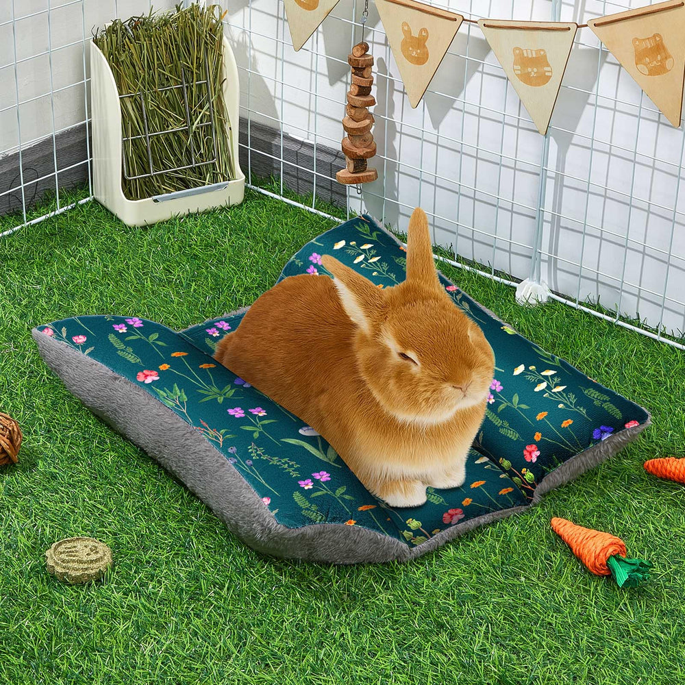 Hedgeink Rabbit Bed plush-side close-up provides soft resting surface