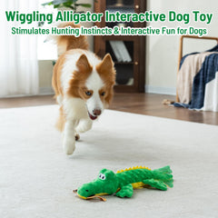 Hedsuin Alligator paws with crinkle paper creates curious sounds during play