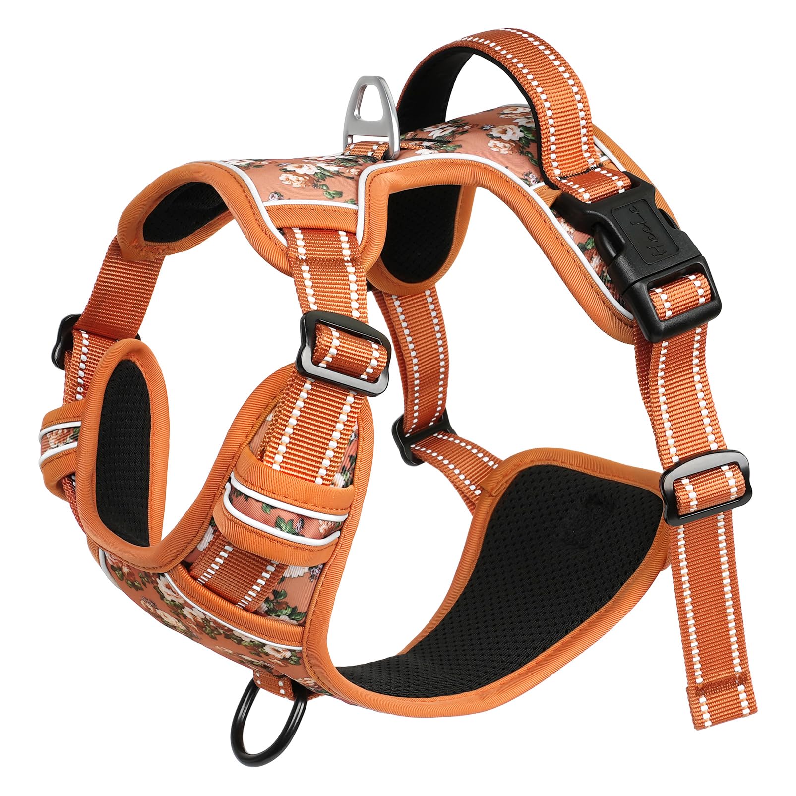 HEELE dog harness padded nylon-oxford build for durable daily wear