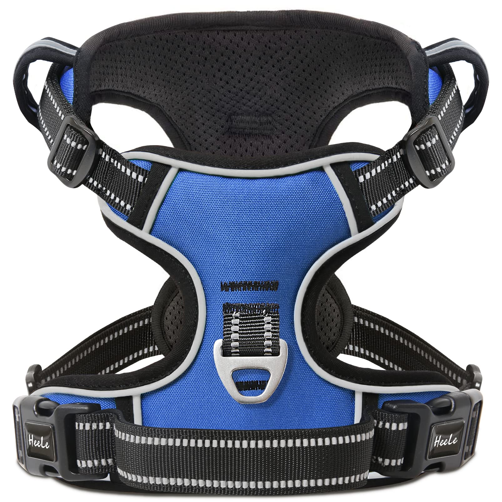 HEELE dog harness no-pull adjustable blue-xl improves control during walks