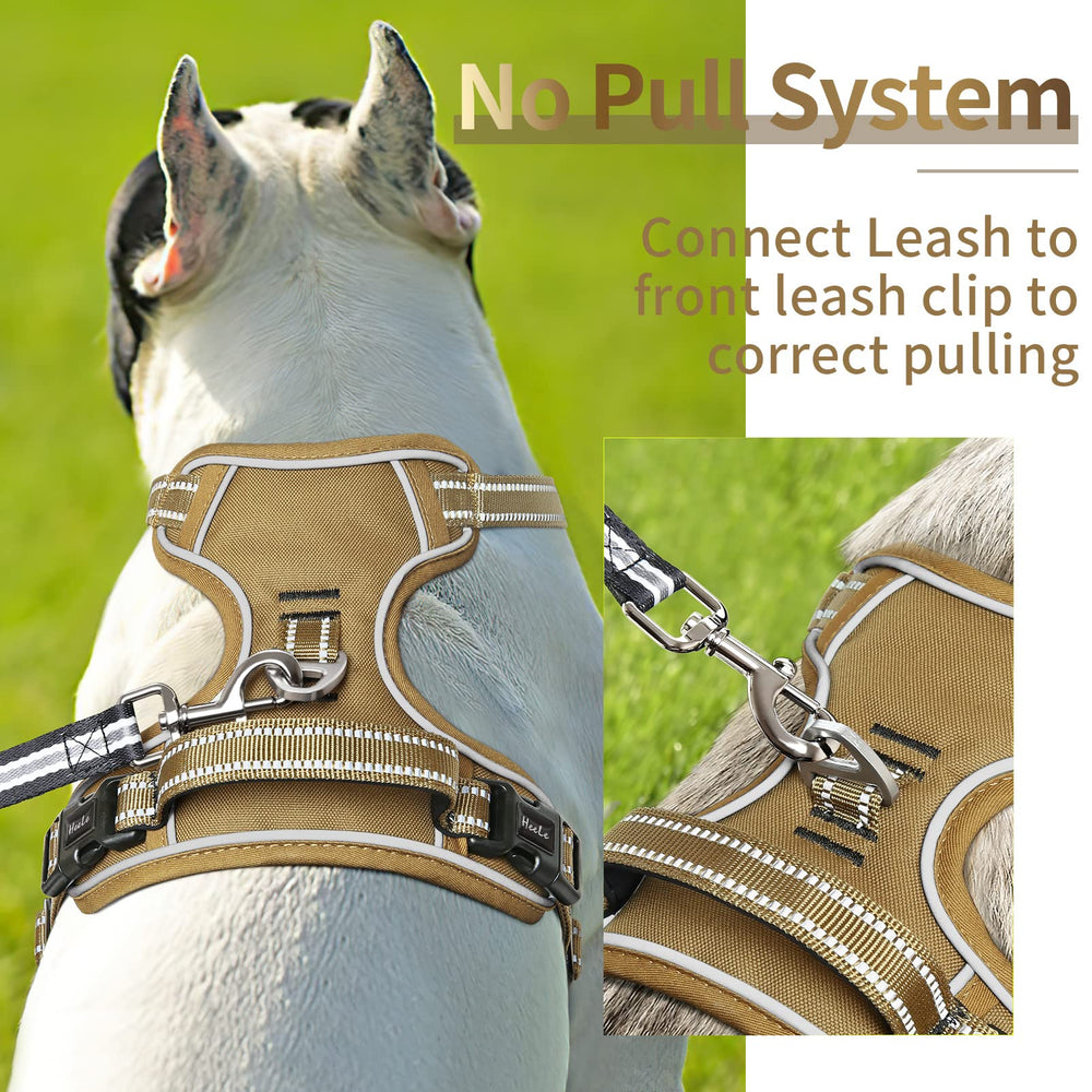 HEELE dog harness soft padding for comfort on outdoor outings