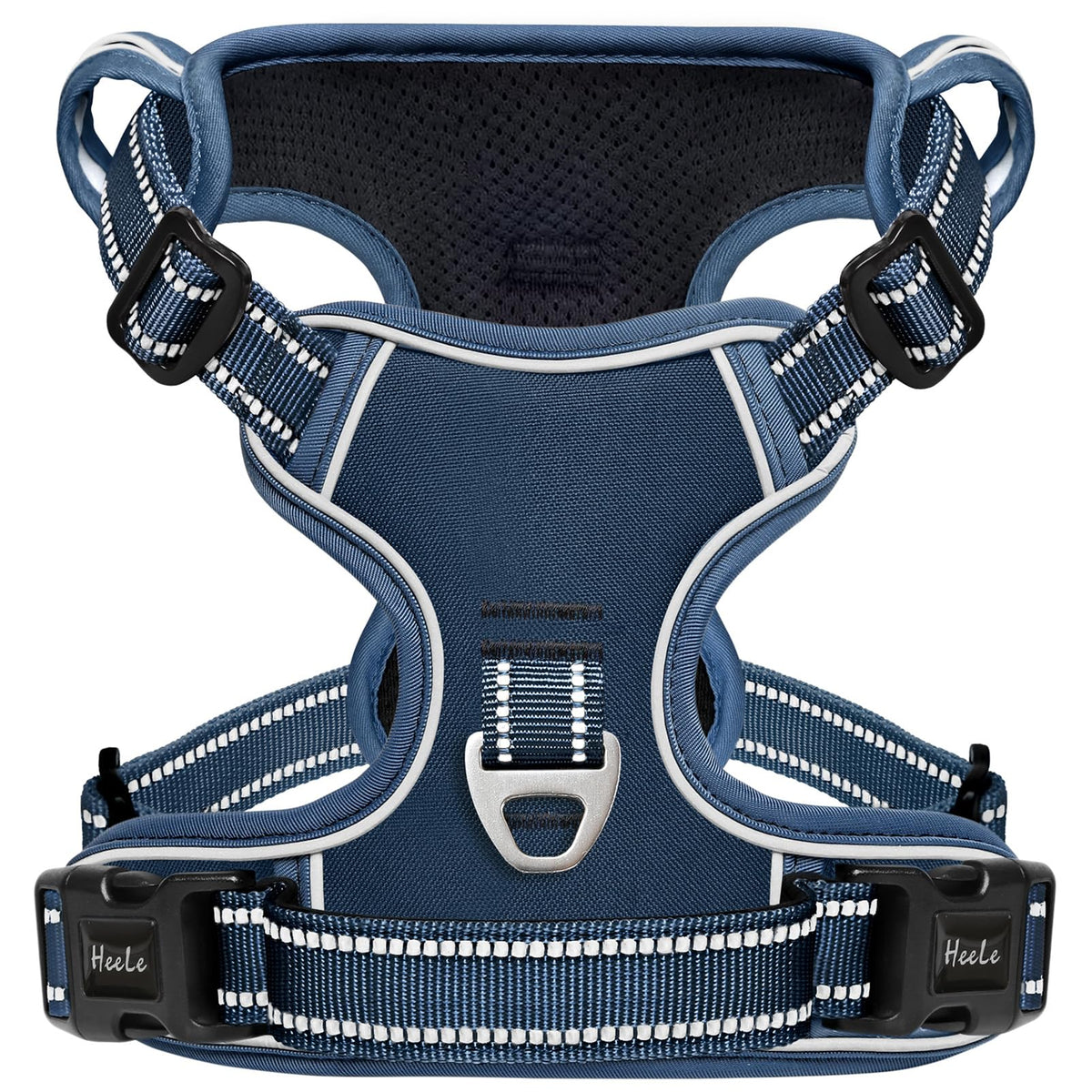 HEELE harness royal blue M with reflective finish for safer evening walks.