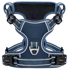 HEELE harness royal blue M with reflective finish for safer evening walks.