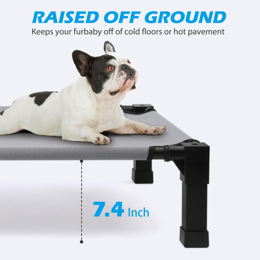 Heeyoo cama para perro con patas de goma antideslizantes para suelos y seguridad.