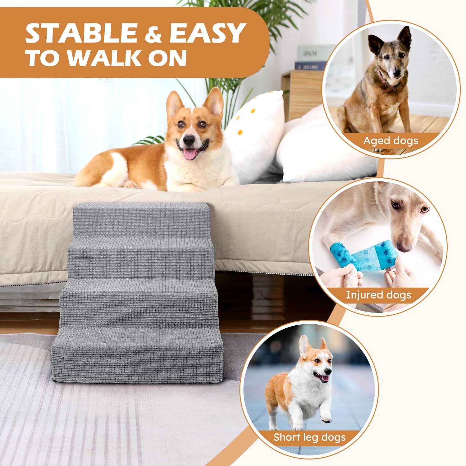 Heeyoo non-slip bottom close-up emphasizes grip and stability on flooring.