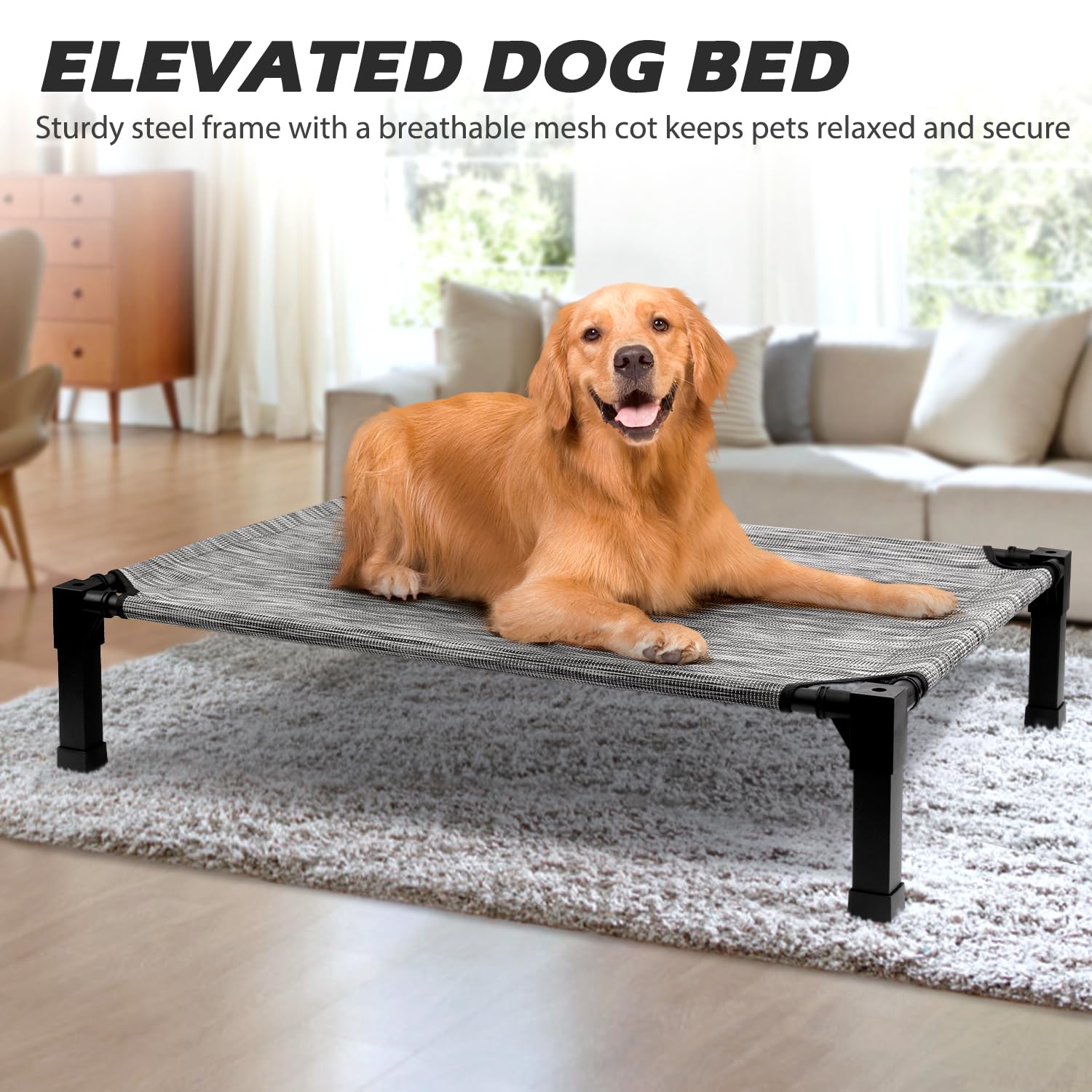 Tool-free setup lets you assemble in minutes.