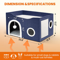 Heeyoo heated cat bed temperature control panel for precise warmth