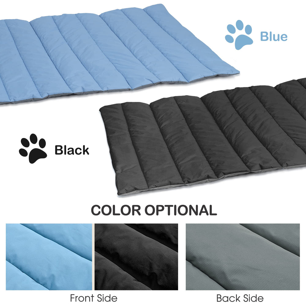 Heeyoo Outdoor Pet Bed shown on patio for outdoor lounging versatility