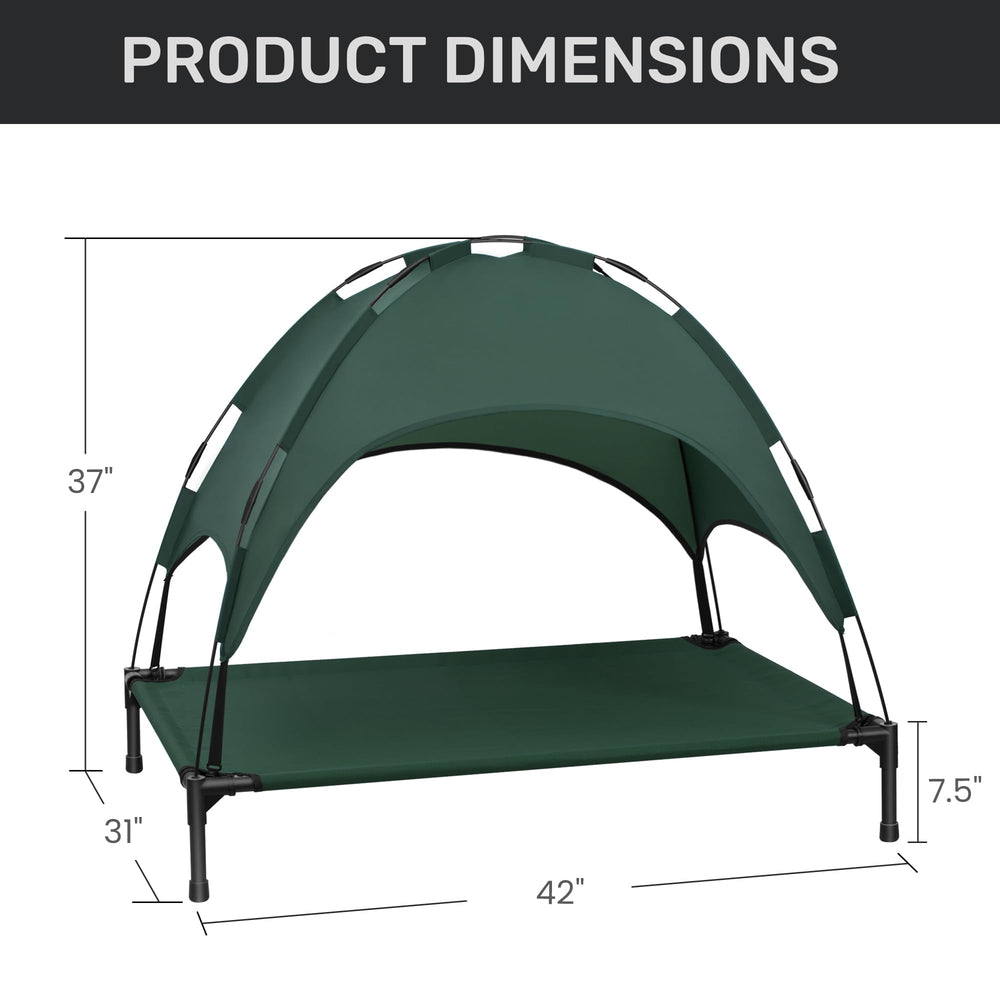 Heeyoo portable dog bed ready for parks and camping trips