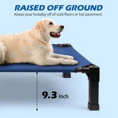 Heeyoo powder-coated frame highlights rust resistance for long outdoor use.