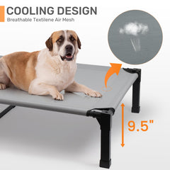 Heeyoo waterproof canopy helps protect pets from sun and light rain outdoors.