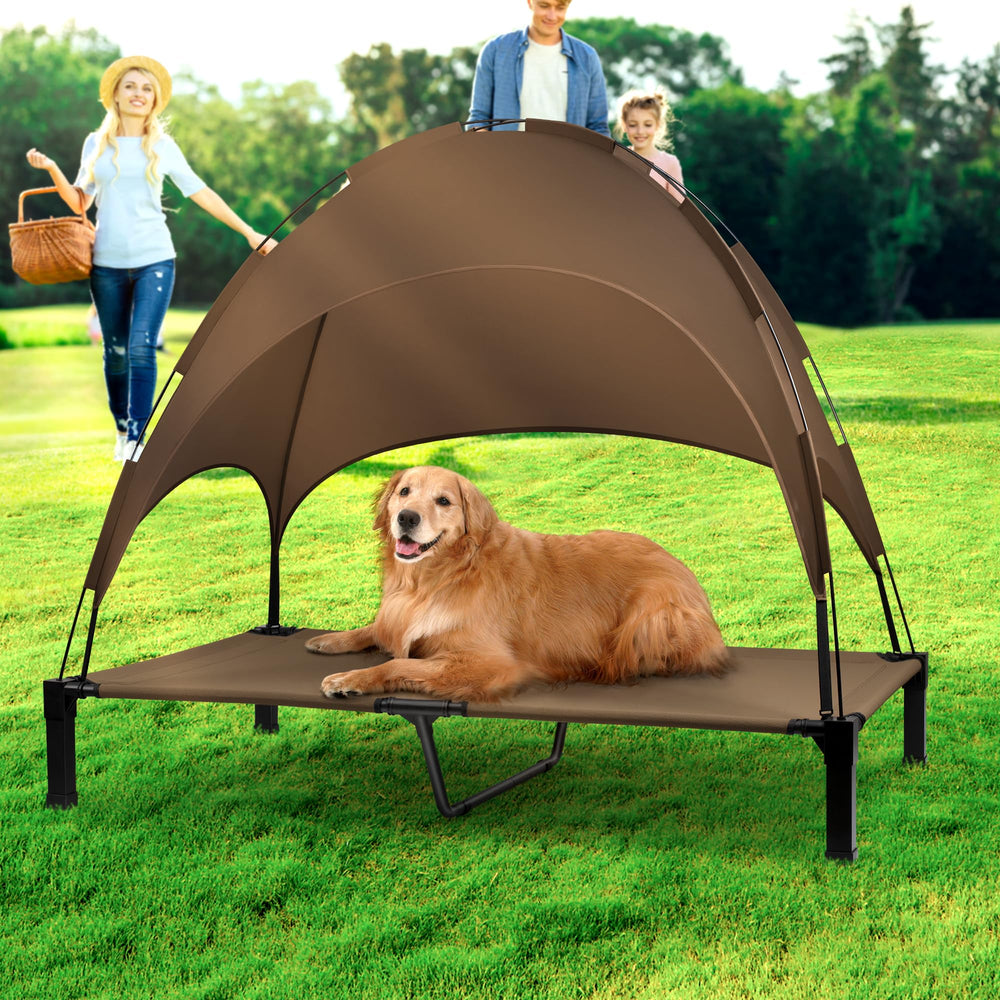 Heeyoo waterproof canopy protects from sun and rain
