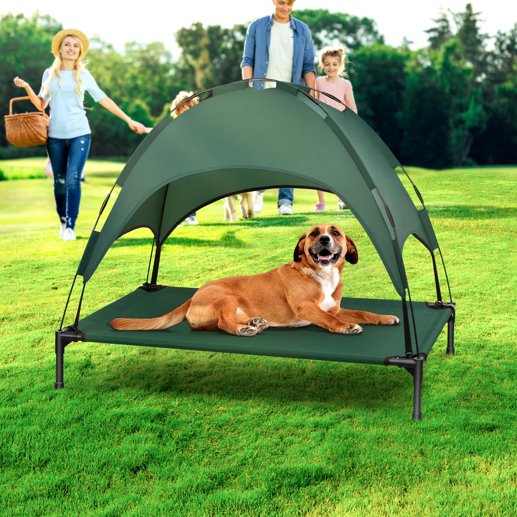 Heeyoo waterproof canopy and durable materials detail