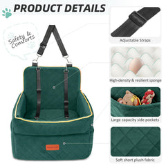 HEGGCOOE plush fabric closeup emphasizes soft surface and non-slip bottom safety.