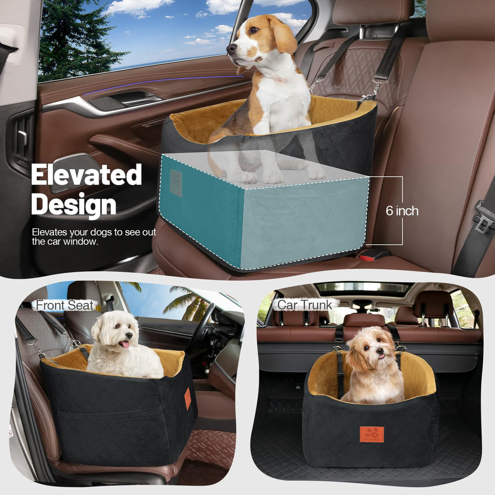 HEGGOOE dog car seat washable cover for easy cleaning after adventures