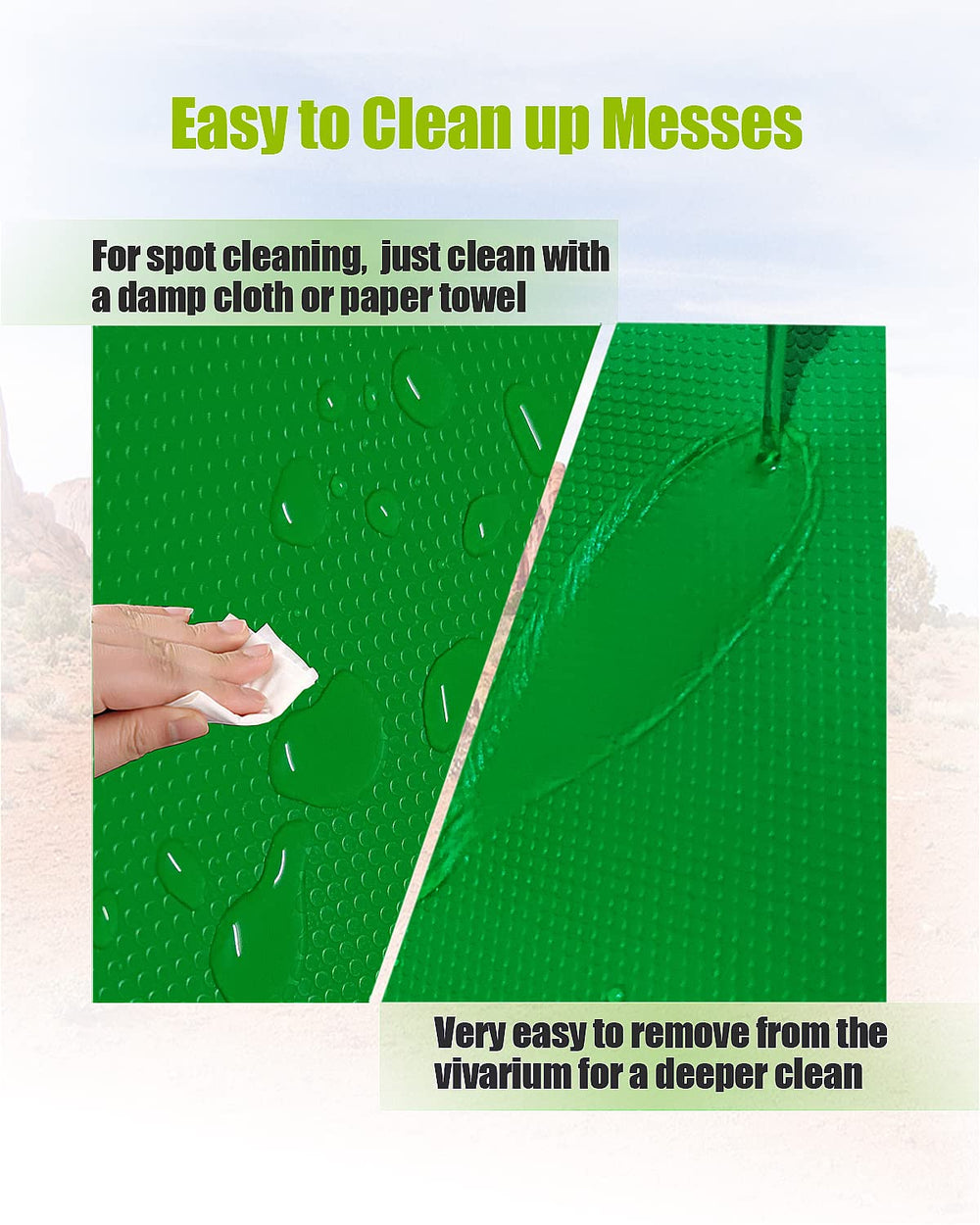 Helidrago Substrate Liner Durable and Washable offers reusable eco-friendly bedding.