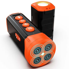 HeloDiqiu 360-degree emitters provide humane barking deterrence for training.