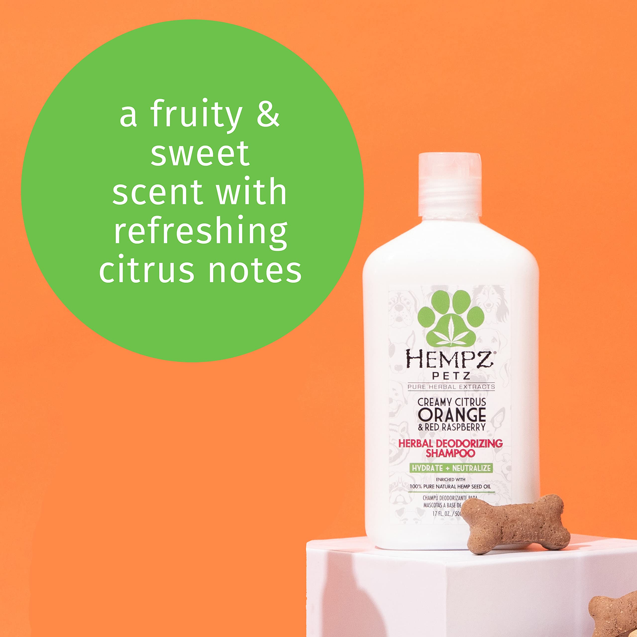 Hempz Petz Dog Shampoo after wash coat looks hydrated and clean