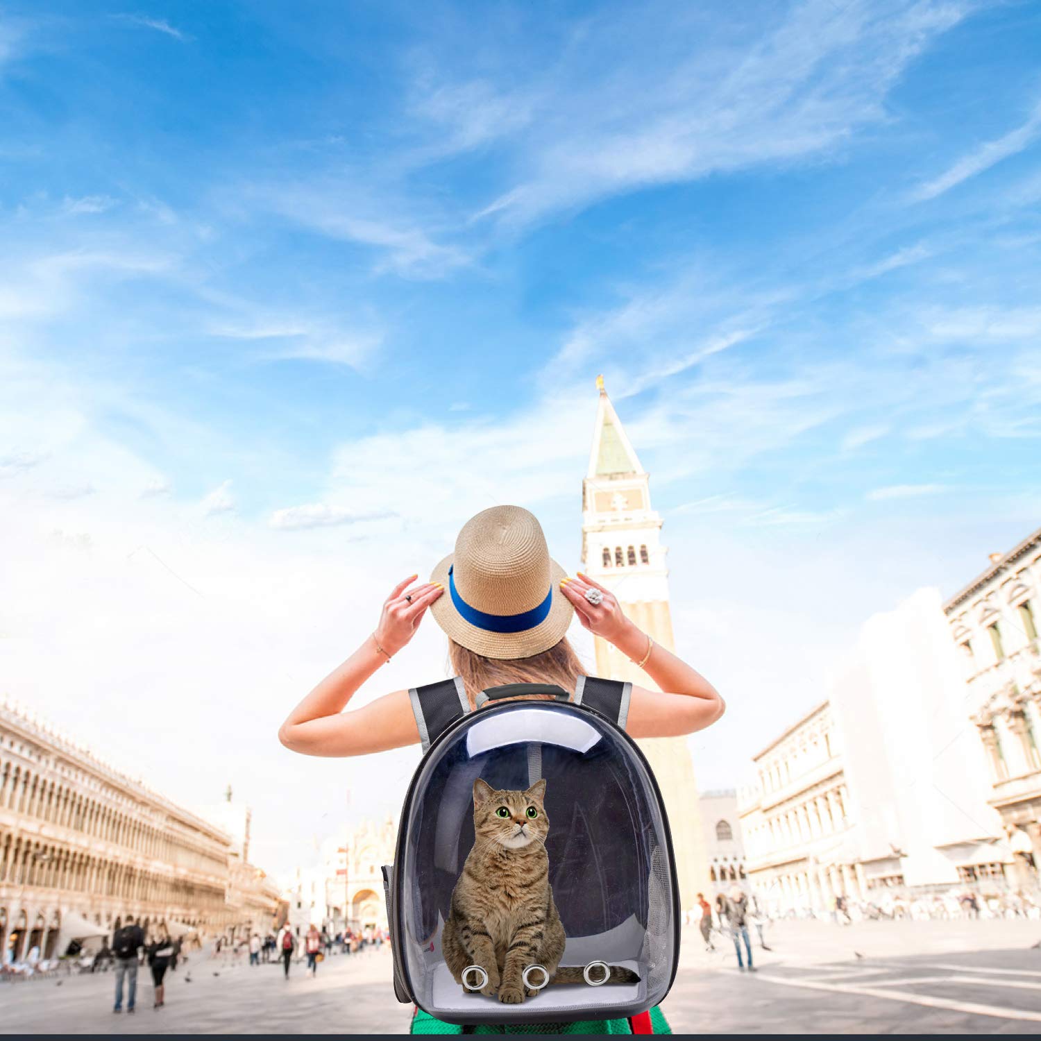 Henkelion airline-approved design suits many flights for small pets.