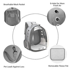 Henkelion bubble carrier breathable-durable materials for airflow and durability