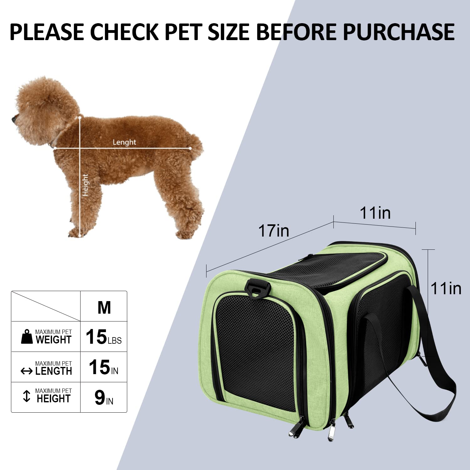 Henkelion pet carrier internal carry straps for secure pet positioning.