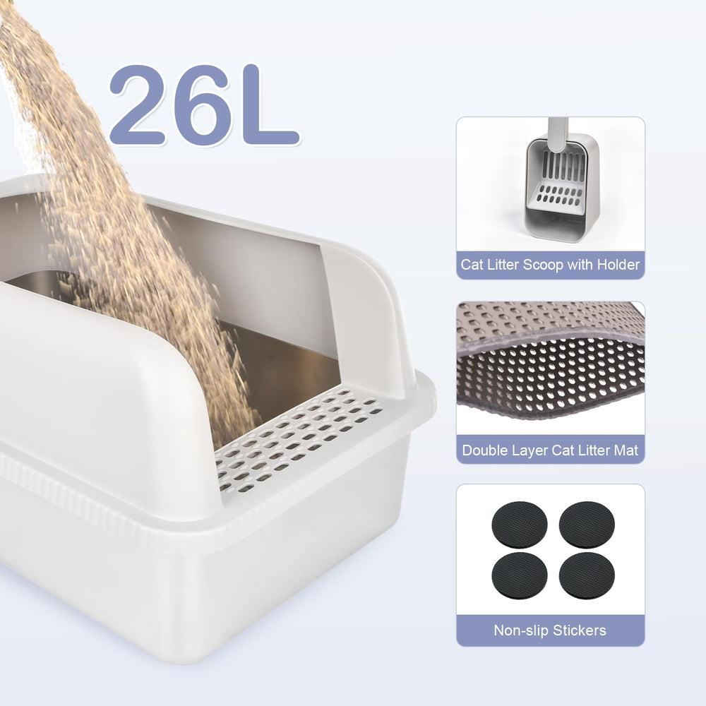 Henkelion overlap design prevents urine from leaking outside the box