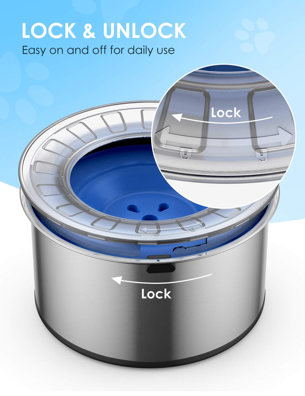 Heouvo lid and disk are dishwasher-safe for easy cleaning