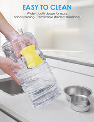 Heouvo gravity refill system delivers steady hydration in multi-pet homes.