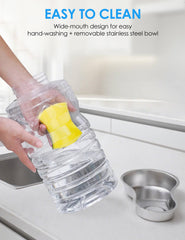 Heouvo gravity-refilling system with 8L reservoir delivers steady water to pets between refills.