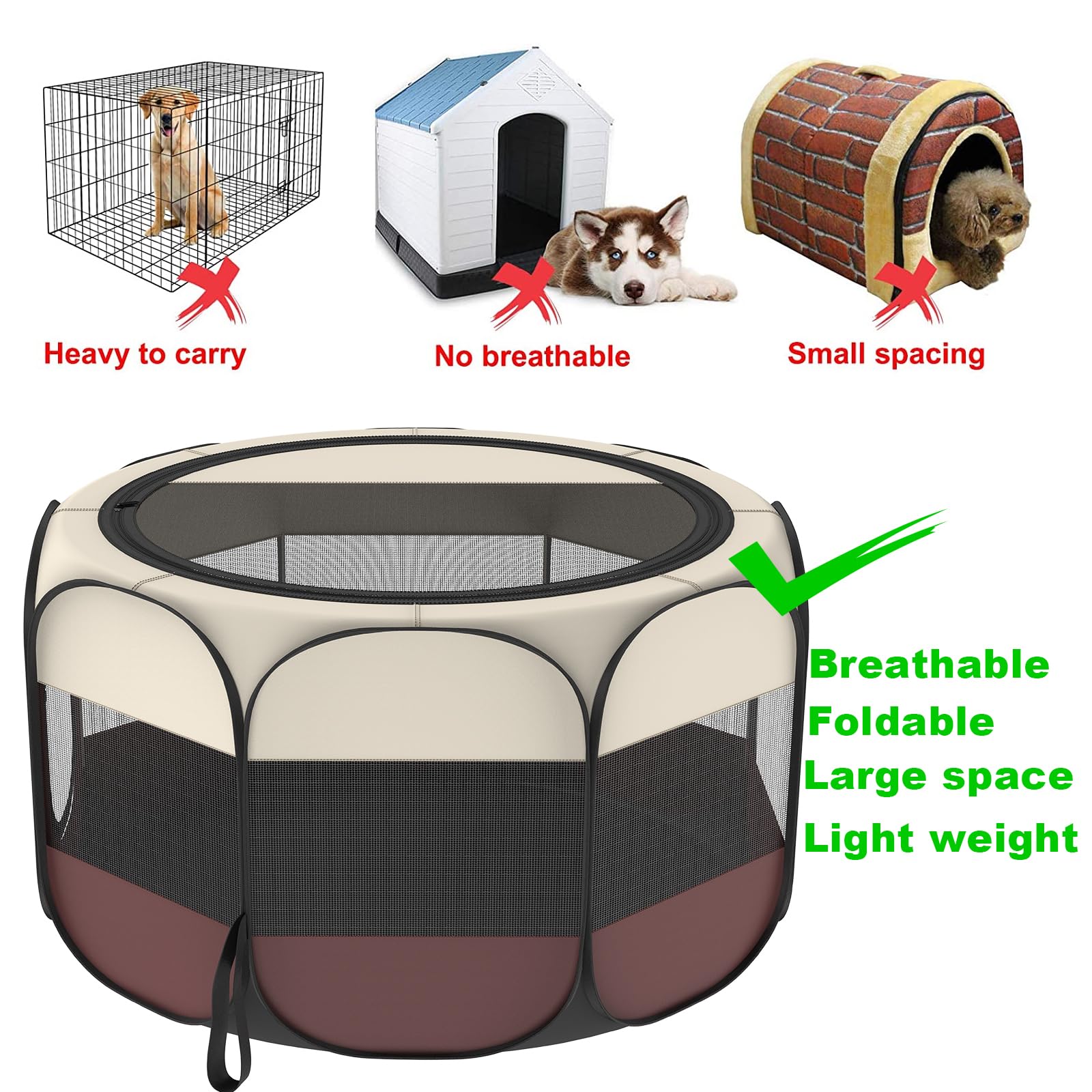 HEPEENG collapsible 12-ounce pet bowl for on-the-go meals