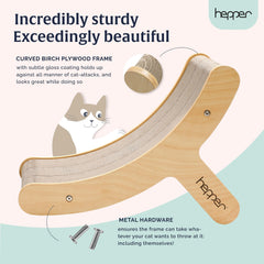 Hepper Hi-Lo metal-core frame adds stability during scratch sessions