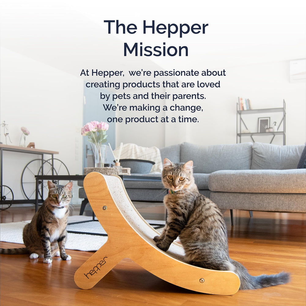 Hepper Hi-Lo durable frame ensures long-lasting performance in busy households