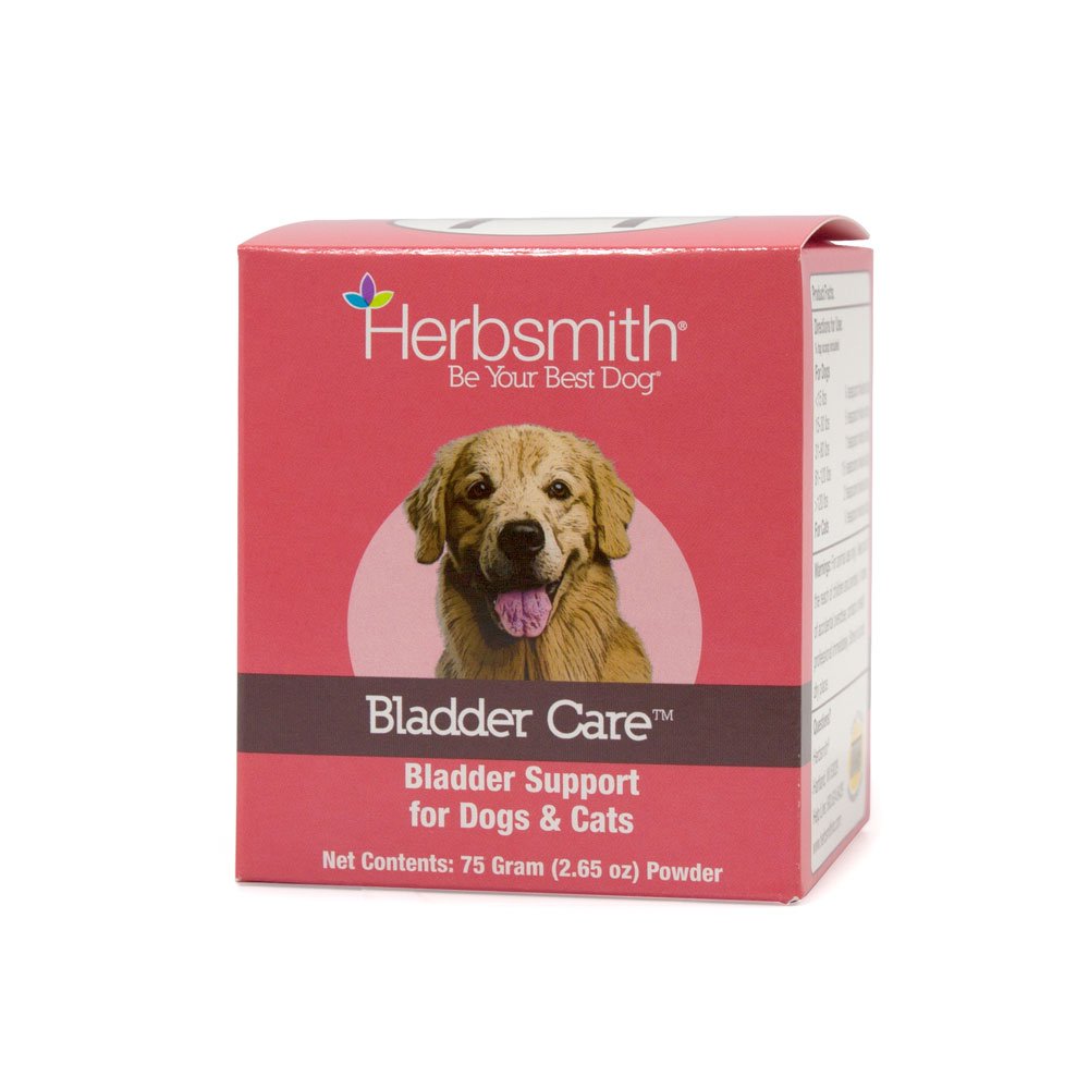 Herbsmith Bladder Care powder in a tub front view for urinary balance