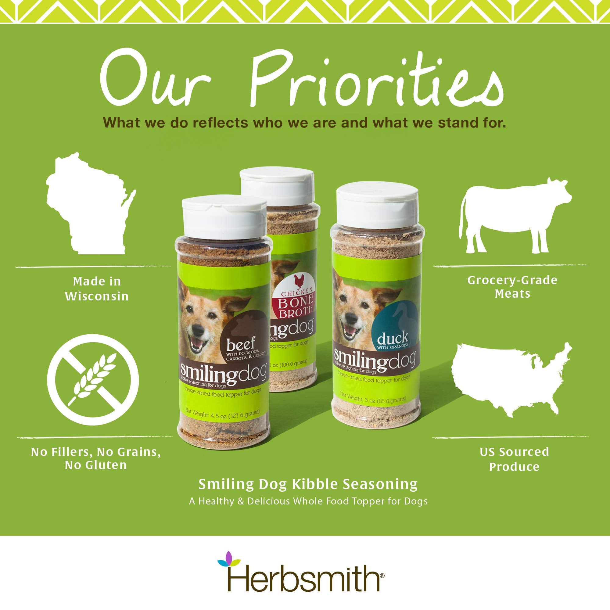 Herbsmith Kibble Seasoning mejora la textura crujiente de la croqueta