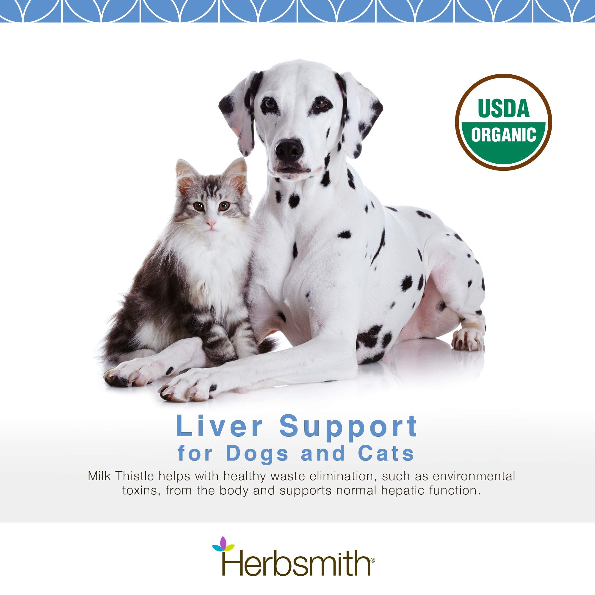 Herbsmith Milk Thistle powder with scoop for easy daily support