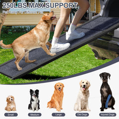 HerCcreta wigge dog ramp folded compact for storage