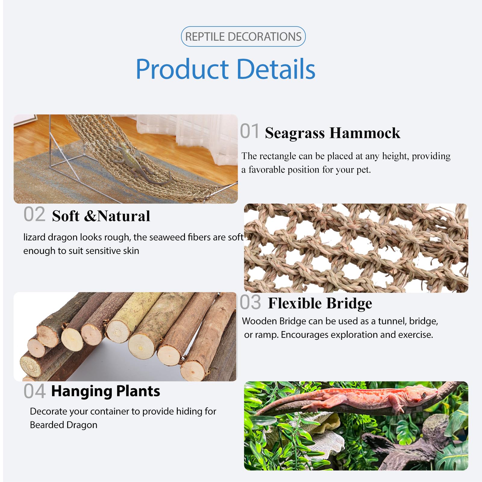 HERCOCCI bendable bridge made of natural wood for hiding and climbing.