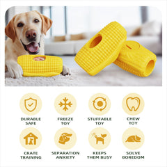 HeriNova aggressive chew toy frozen-treats emphasizes easy prep with freeze-and-go cubes.