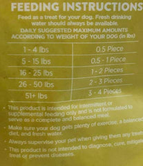 Heritage Ranch Mobility Salmon Jerky: ingredientes con glucosamina y condroitina para apoyo articular.