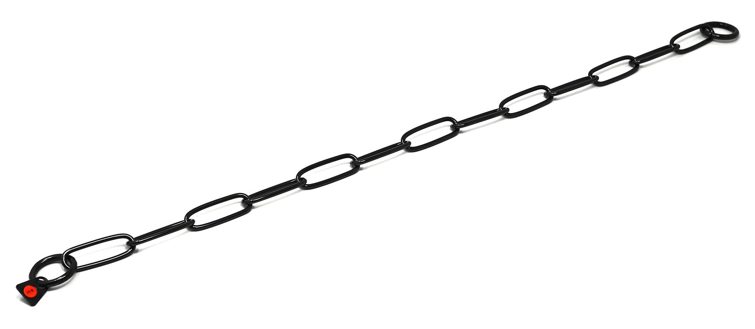 Herm Sprenger 3mm long-link design highlighting hair-friendly performance