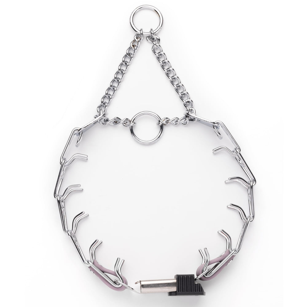 Herm Sprenger Biothane insert close-up highlights durability and stable buckle connection.