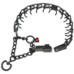 Herm Sprenger center plate and short-link design close-up for symmetric tightening