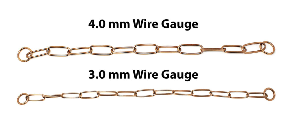 Herm Sprenger Curogan long-link fur saver collar – close-up highlights non-slip links and anti-hair-pull features