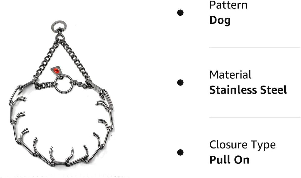 Made in Germany: Herm Sprenger collar reflects high-quality craftsmanship.